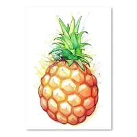 Fat Pineapple 1 by Sam Nagel  Poster Art Print - Americanflat