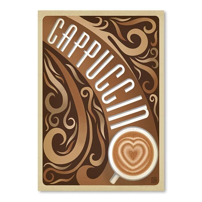 Cappuccino by Anderson Design Group  Poster Art Print - Americanflat