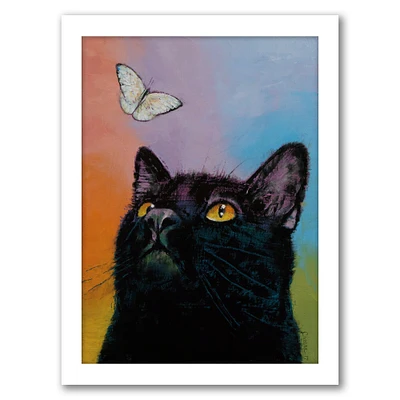 Black Cat Butterfly by Michael Creese Frame  - Americanflat