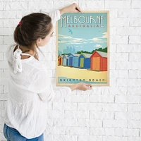 Melbourne by Anderson Design Group  Poster Art Print - Americanflat