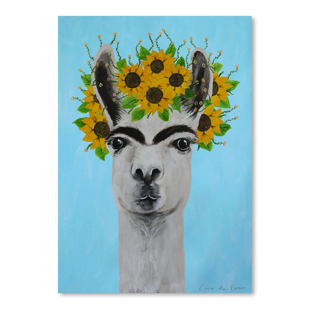 Llama by Coco de Paris  Poster Art Print - Americanflat