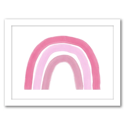 Rainbow Pink by Amy Brinkman Frame  - Americanflat