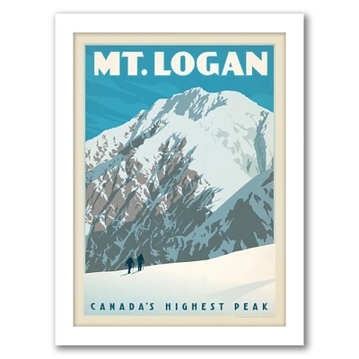 Canada Mt Logan by Anderson Design Group Frame  - Americanflat