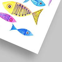 Fish Cluster 4 by T.J. Heiser  Poster Art Print - Americanflat