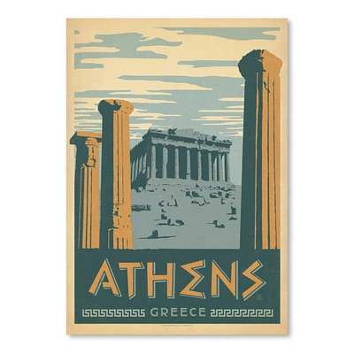 Athens by Anderson Design Group  Poster Art Print - Americanflat