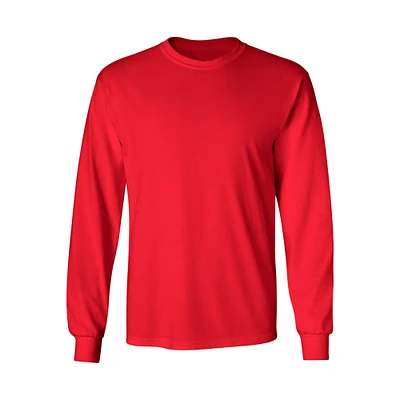 Crew Neck long sleeve Safety Tee (Ropa De Trabajo) | 5 oz./yd² (US), 100% polyester (cotton feel) Safety T-shirt | Stay Visible, Stay Safe Crew Neck Safety T-Shirt