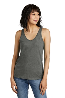Luxurious Women’s Perfect Blend V-Neck Tank | 60/40 Cotton/Poly Fabric – 34 Singles for Unmatched Comfort Sleeveless Top | A wardrobe essential designed for unrivaled comfort and style | RADYAN
