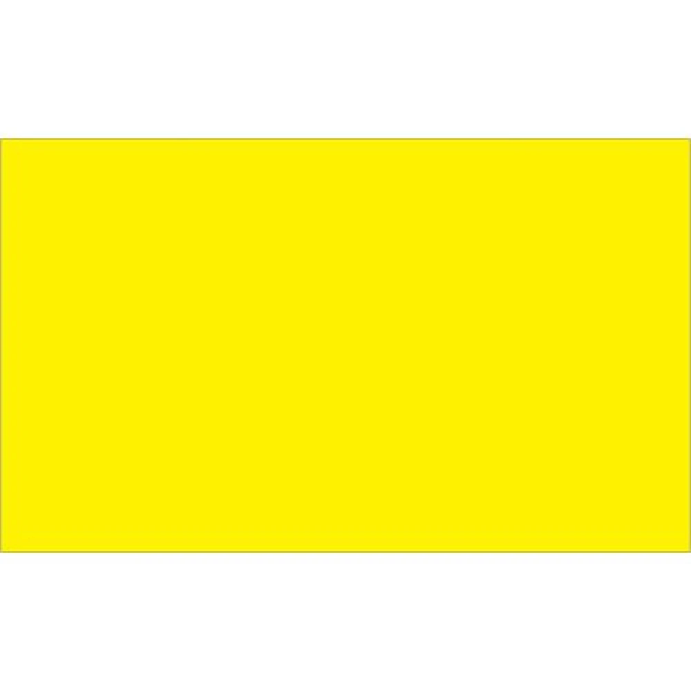 Tape Logic Inventory Rectangle Labels, 3" x 5", Fluorescent Yellow, 500/Roll