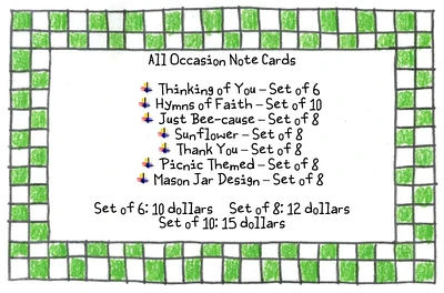 All Occasion and Thank You Note Card Sets