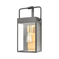 Elk Showroom Knowlton 17 High 1-Light Outdoor Sconce - Matte Black