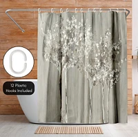 Americanflat 71" x 74" Shower Curtain, Dusky by PI Creative Art