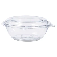 Dart Tamper-Resistant, Tamper-Evident Bowls with Dome Lid, 8 oz, Clear, 240/Carton