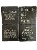 Customizable Slate Coaster -4 Pack