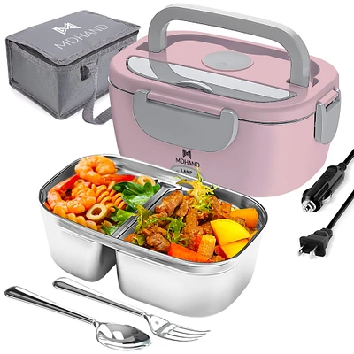 Kitcheniva 1.5L Portable Electric Heating Lunch Box Food Warmer Container