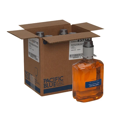 Pacific Blue Ultra Gentle Foam Hand Soap Refills for Manual Dispensers, Pacific Citrus, 1,200 mL/Bottle, 4 Bottles/Case