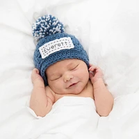 Personalized Baby Hat, Newborn Baby Hat, Baby Announcement, Coming Home Hat, Baby Shower Gift, New Baby Gift