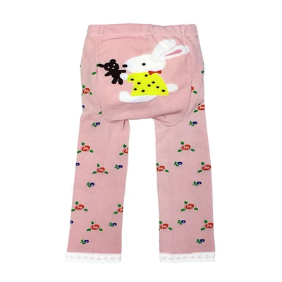 Wrapables Baby & Toddler Animal Leggings, Bunny and Teddy Bear - 12 to 24 Months