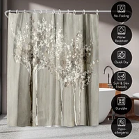 Americanflat 71" x 74" Shower Curtain, Dusky by PI Creative Art