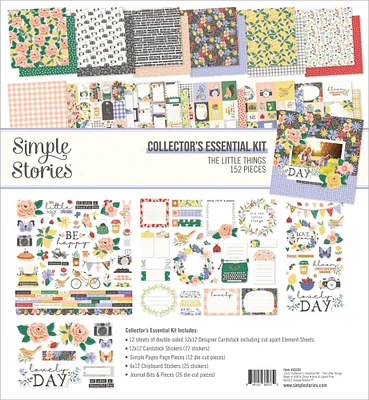 Simple Stories Collector's Essential Kit 12"X12"-The Little Things