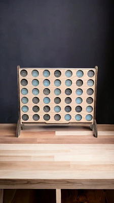 Wooden Connect Four Game