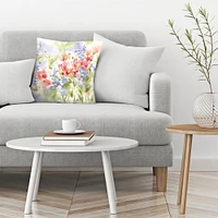 Spring Meadow II by Katrina Pete Throw Pillow - Americanflat