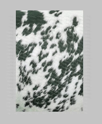 Copy-12 x 8 inch Sheet of Printed Vinyl or HTV in the Black and White Cow Pattern