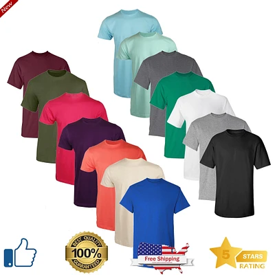Premium Men T-Shirt - Half Sleeve Shirt-( Pack Size ) | Casual, Comfort, soft fabric, Classic, Slim-fit