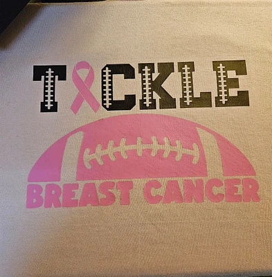 Tackle Breast Cancer t shirt