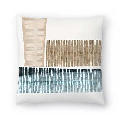 Wood Grain II by PI Creative Art Throw Pillow - Americanflat