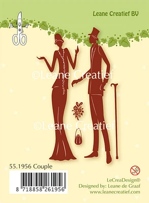 Leane Creatief Clear stamp Couple