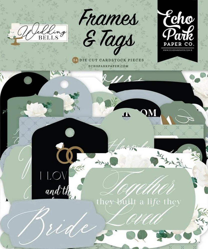 Wedding Bells Frames & Tags - Echo Park