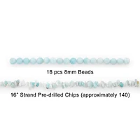 Amazonite Natural Gemstone Beads Collection Value Pack