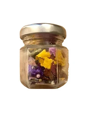 Flower Confetti Jar, Dried Flowers Favor, Craft Supplies