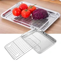 Stainless Steel Baking Sheet with Rack