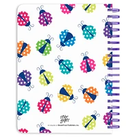 Ladybug Party | 2024 6 x 7.75 Inch 18 Months Weekly Desk Planner | July 2023 - December 2024 | StarGifts | Planning Stationery