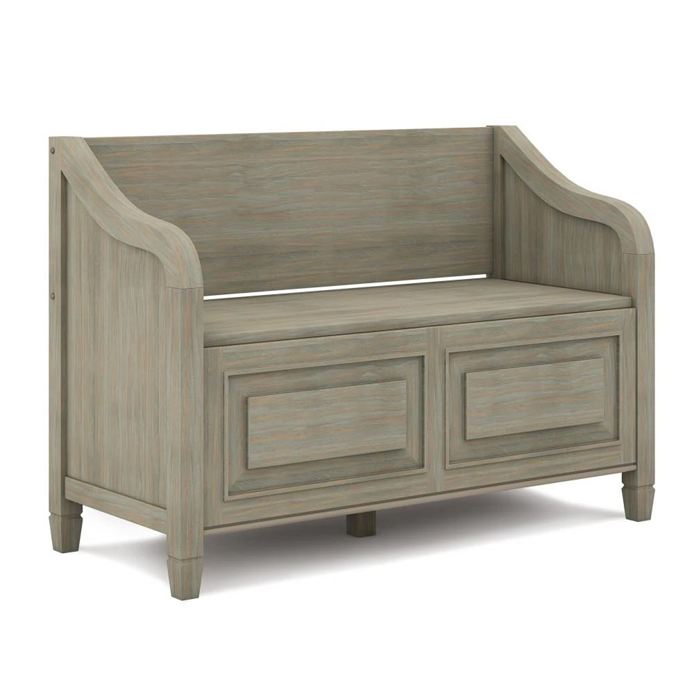 Simpli Home Connaught Entryway Storage Bench