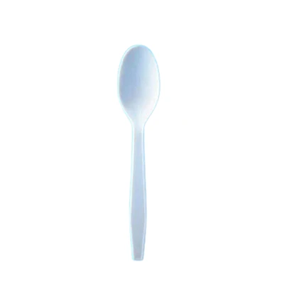 Kitcheniva Disposable White Plastic Spoons For Party