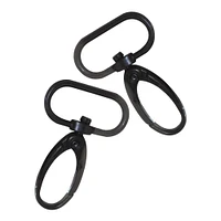 Large Swivel Clasps, Black