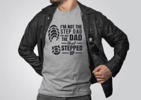 Stepdad or Father Men's Graphic Tee