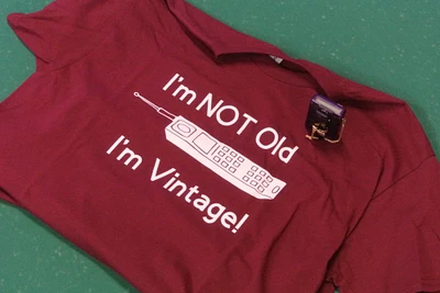 Vintage Cell Phone T-Shirt