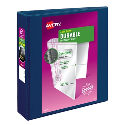 Avery Durable View 3 Ring Binder, 2" Slant Rings