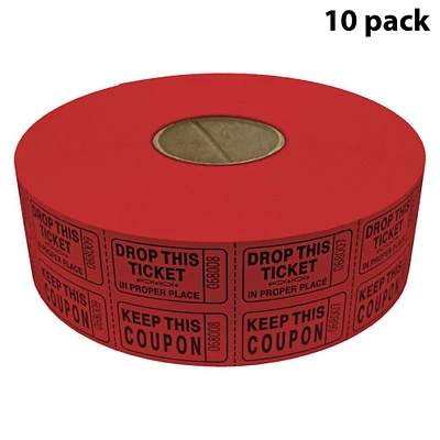 Double Roll Coupon Tickets Multi-colors | Exclusive savings with our dynamic range of discount vouchers, promo codes, coupon deals