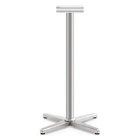 Hon Arrange X-Leg Base for 30-36" Tops, 25.59w x 25.59d x 40h, Silver