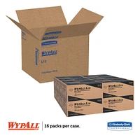 WypAll L10 Towels POP-UP Box, 1Ply, 12x10 1/4, White, 125/Box, 18 Boxes/Carton