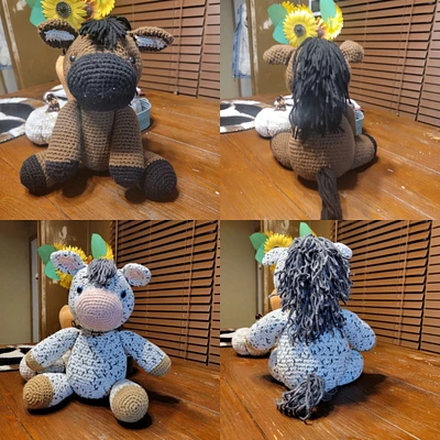 Crochet Horse Plushie