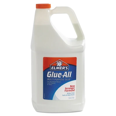 Elmer's Glue-All White Glue Value Pack, 1 gal, Dries Clear