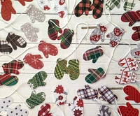 10 Mitten Gift Tags, Mitten Tags, Christmas Gift Tags, Christmas Tags, Holiday Gift Tags, Holiday Tags, Homemade Gift Tags, Mitten,Set of 10