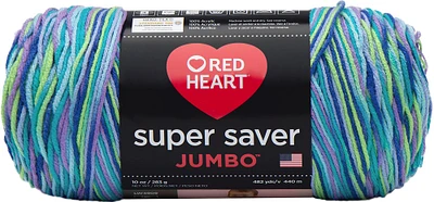 Red Heart Super Saver Jumbo Yarn-Wildflower