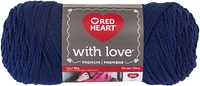 Red Heart With Love Yarn-Navy