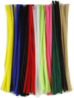 Touch Of Nature Chenille Stems 6mmx12" 100/Pkg